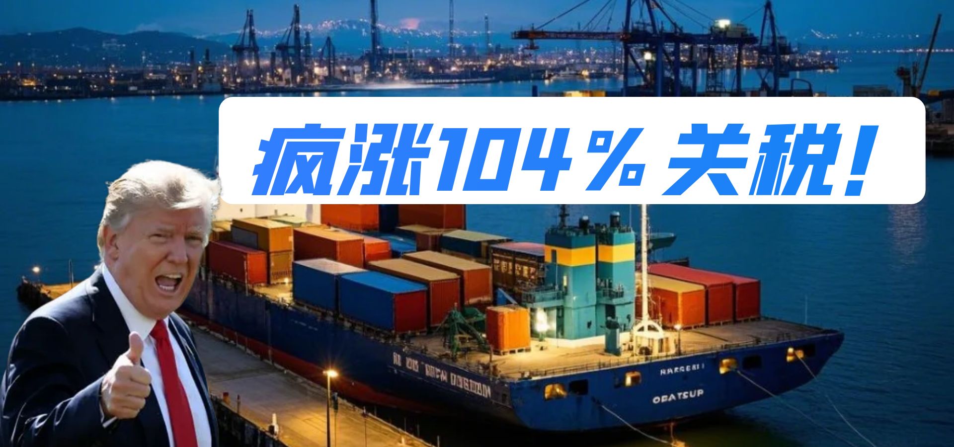 川普瘋了？104%關稅壓頂，跨境電商生死大考